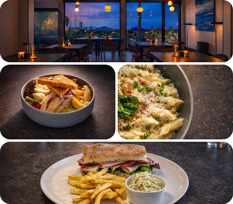 Silvana Beach Cafe Restaurant رستوران ساحلی سیلوانا هتل آراز
